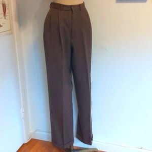 Women's Ralph Lauren 90s Gaberdine Wide-Leg Pant
